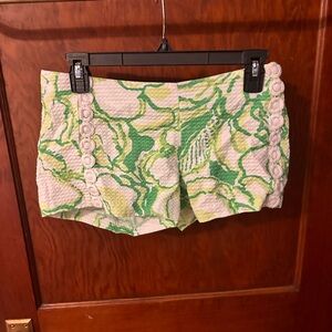 Lilly Pulitzer size 0 shorts
